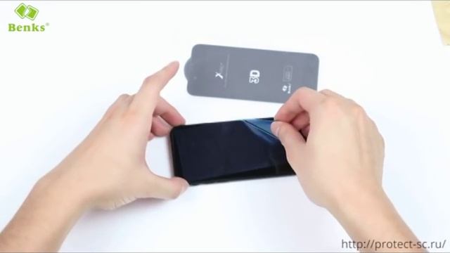 Как наклеить защитное стекло на iPhone 7? смотреть онлайн