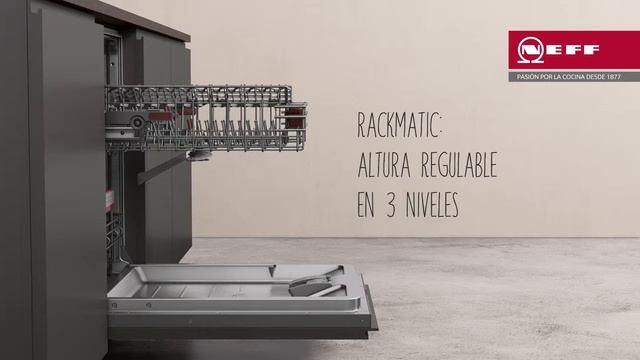Технологии посудомоечных машин NEFF - Vario Flex 3, Rackmatic смотреть онлайн