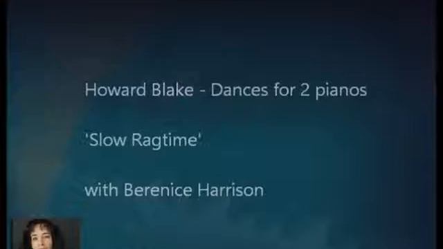 Yvette Baer & Berenice Harrison - Howard Blake - Dances for 2 pianos - Slow ragtime смотреть онлайн