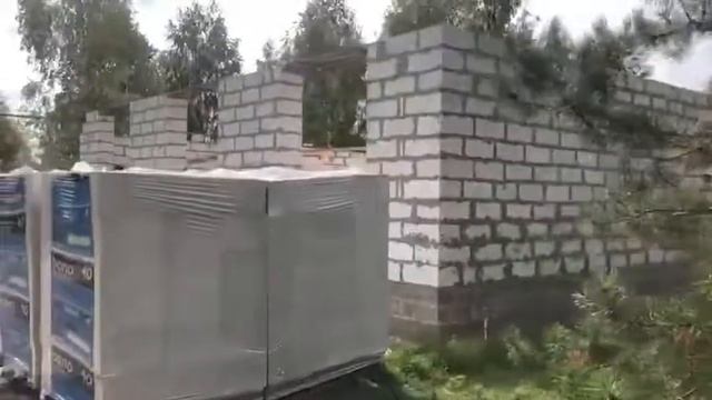 Строим дом из газобетона - Стены смотреть онлайн