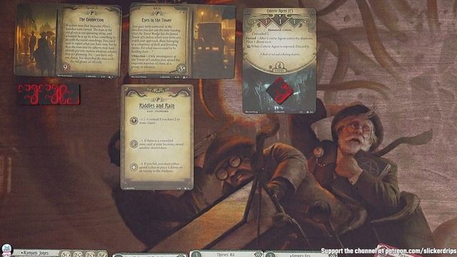 Arkham Horror: The Card Game - The Scarlet Keys Prologue Solo Playthrough смотреть онлайн