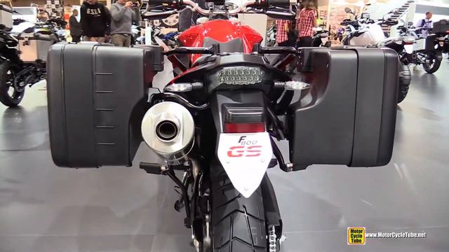 2015 BMW F800 GS - Walkaround - 2014 EICMA Milan Motorcycle Exhibition смотреть онлайн