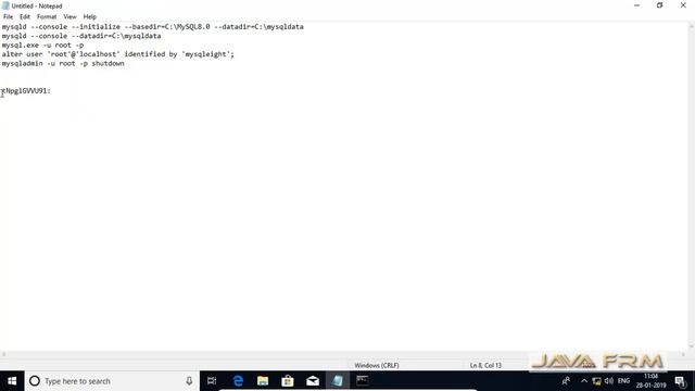 MySQL 8.0 Community Server installation on Windows 10 using a noinstall Zip Archive смотреть онлайн