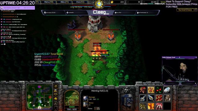 SURVIVAL CHAOS | SAUROK TEMPLE GUARDS GO BRRR | Warcraft 3 Reforged смотреть онлайн