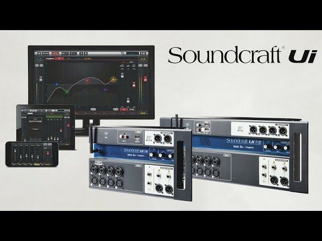 MIDI Fader + SoundCraft UI12 UI16 UI24