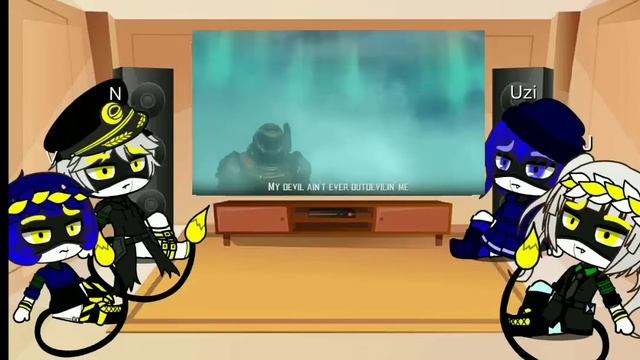 Murder drones react to Doom eternal rap "Ancient Gods" and transformers. смотреть онлайн