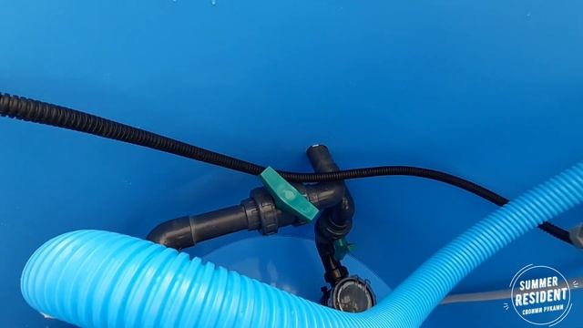 Фонтан с подсветкой для бассейна | Illuminated fountain for swimming pool Summer Resident смотреть онлайн