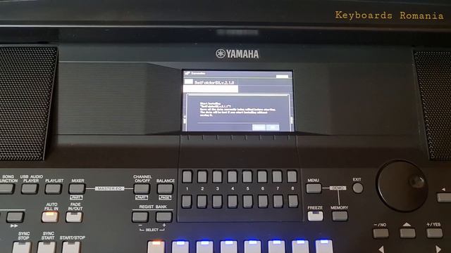 Yamaha PSR-SX600- Tutorial instalare set folclor V2 смотреть онлайн