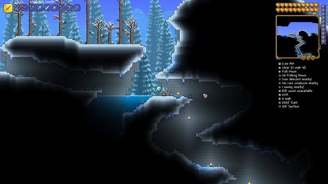 Terraria PC 1.4.3.6 - Ice Skates/Blizzard In A Bottle Seed With Bonus Enchanted Sword!!! смотреть онлайн