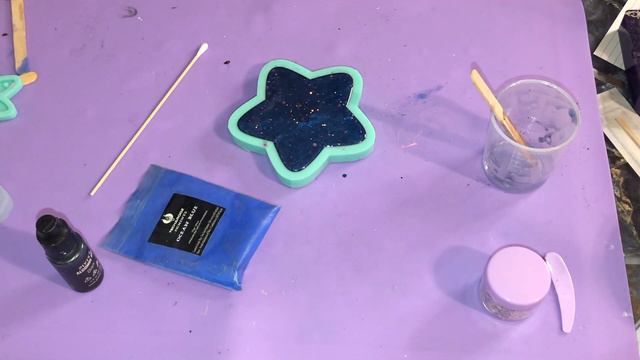 Cuteee Little Bby Star Trinket Tray ✨| Crafting w/ CS 💜| EASY Resin Layering For Beginners! смотреть онлайн