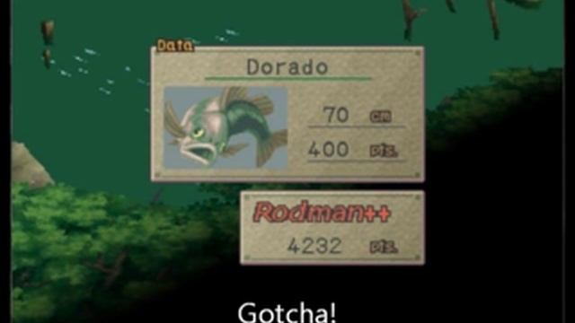 Breath Of Fire IV Fishing - How To Catch A Dorado And Not A Black Bass