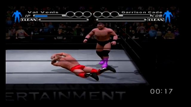 WWE Smackdown vs Raw Val Venis CAW vs Garrison Cade смотреть онлайн