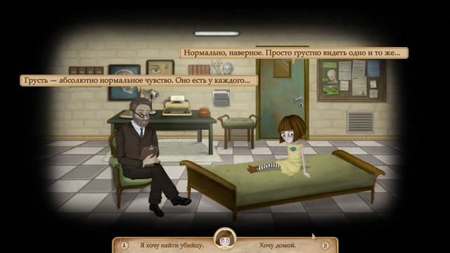 Страшный сон Френа★Fran Bow Прохождение игры #1 смотреть онлайн