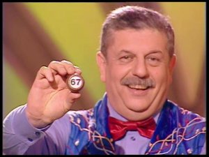 437-й тираж Русского лото 23 февраля 2003 года. В гостях Армен Джигарханян и Вячеслав Добрынин