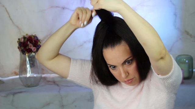 90s Ponytail Tutorial | Retro Ponytail Flip Tutorial | 60's Ponytail Tutorial смотреть онлайн