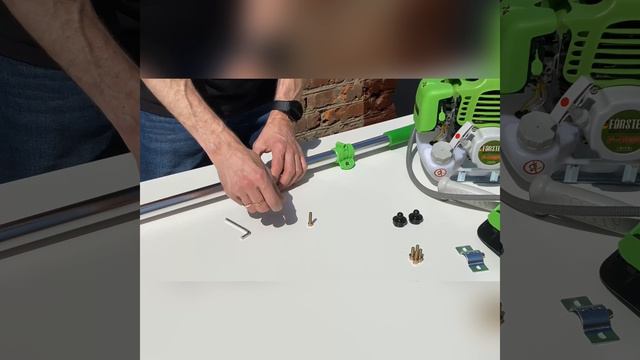 Сборка бензинового триммера FORSTER 4350