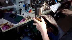 Швейная машина Версаль М-26 ( SL-26) в работе