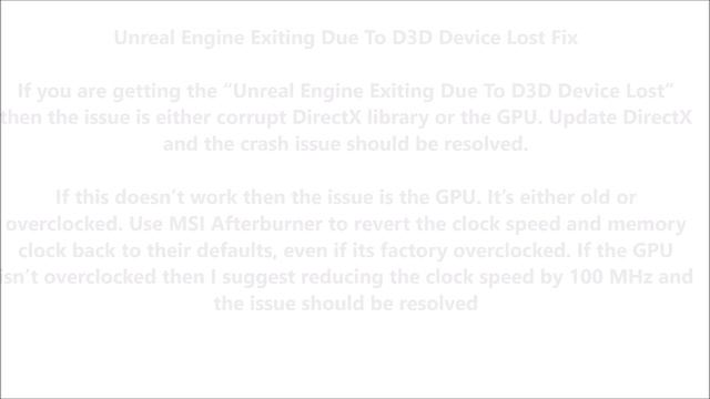 Darksiders Genesis Unreal Engine Crash Fix, Stuttering, No Audio, Black Screen, D3D Device Lost Fix смотреть онлайн