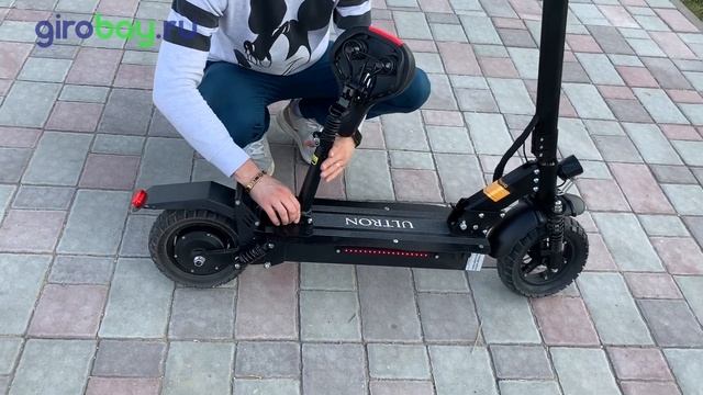 Ultron T103 - практичный и удобный электросамокат. Не боится российских дорог. смотреть онлайн