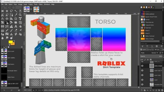 [EASY!] How To Create And Upload A Shirt Like A Pro On Roblox 2020 смотреть онлайн