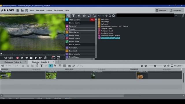 TUTORIAL | Photostory Anhängen ... | MAGIX Photostory Deluxe 2021