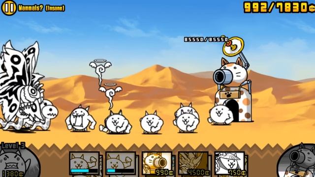 Этот кот БЕЗУМИЕ ! ( Battle Cats ) смотреть онлайн