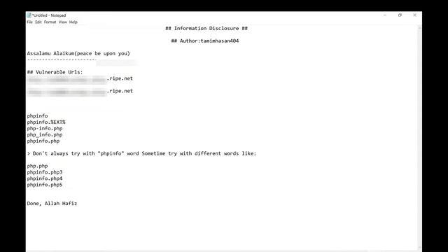 Find phpinfo disclosure with this easy trick (bug bounty poc) смотреть онлайн