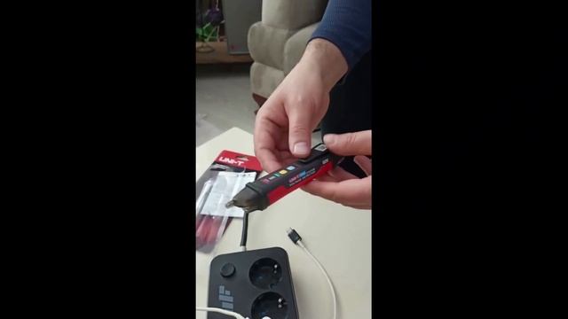 Unı-T UT12E Ac Gerilim Dedektörü (IP67)