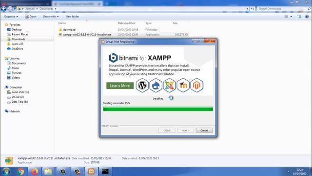 DATABASE MYSQL 01: Cara DOWNLOAD, INSTAL XAMPP dan Menjalankan MYSQL Pertama Kali смотреть онлайн