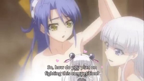 Cute anime lick tickle