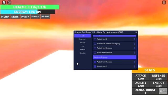 Dragon Ball Rage Script | Inf | AutoFarm | Easy Zenkai | OP | смотреть онлайн