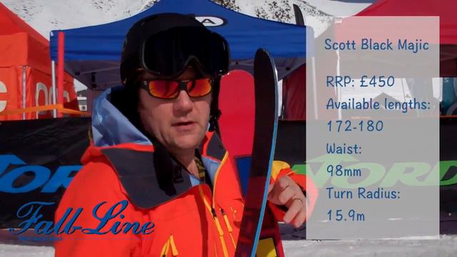 Fall-Line ski reviews, Scott Black Majic 2014/15 смотреть онлайн
