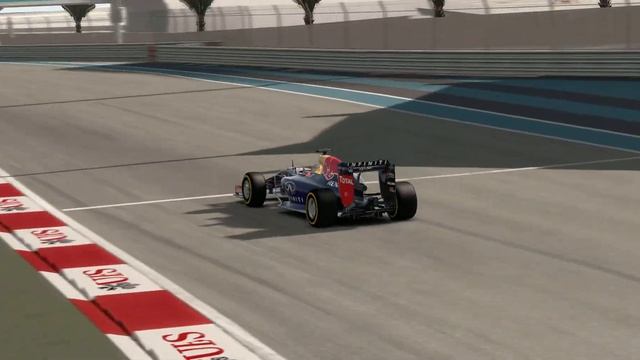 F1 2014 @ Yas Marina Circuit, Infiniti Red Bull Racing смотреть онлайн