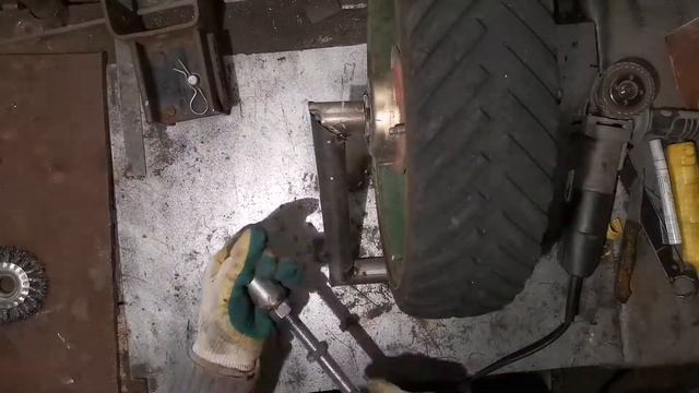 Попросили сделать третье колесо для мотоблока вот в итоге что получилось смотреть онлайн