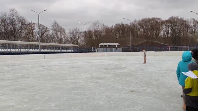 Вероника Лихоносова, секция фигурного катания Строгино - открытие сезона 2021/22 смотреть онлайн