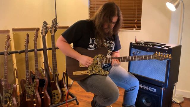 Cohnway All Rosewood TL Guitar w/ Fender Telecaster Custom Shop Texas Special 2 смотреть онлайн