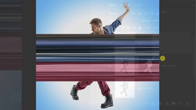 Photoshop: How to Create an Awesome, Circular Pixel STRETCH Effect! смотреть онлайн