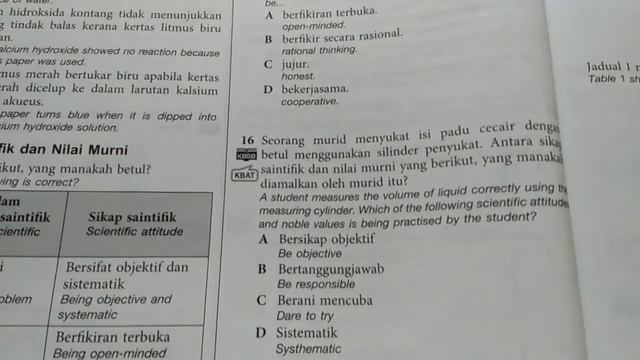 Sains form 4 bab 1. смотреть онлайн