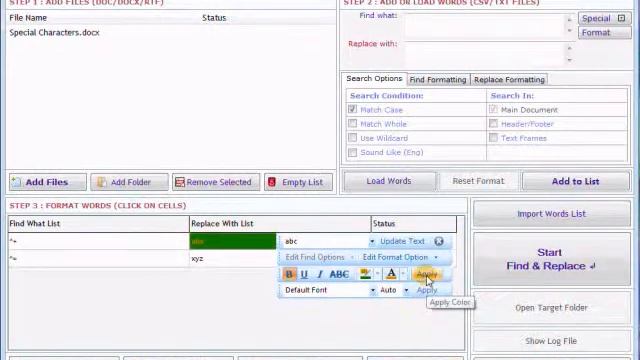 How to Find & Replace Special characters смотреть онлайн