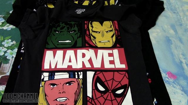 Моя коллекция футболок с героями комиксов Marvel и не только смотреть онлайн