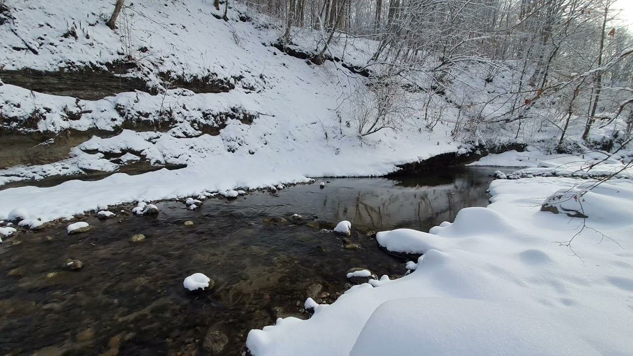 Discover The Secret Melody Of A Snowy Winter River