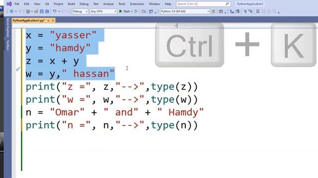 how do I comment multiple python lines in Visual Studio? смотреть онлайн