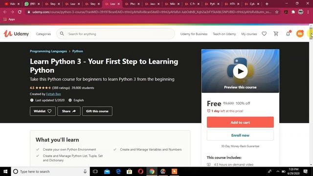 udemy free online courses with certificate (বাংলাতে) смотреть онлайн