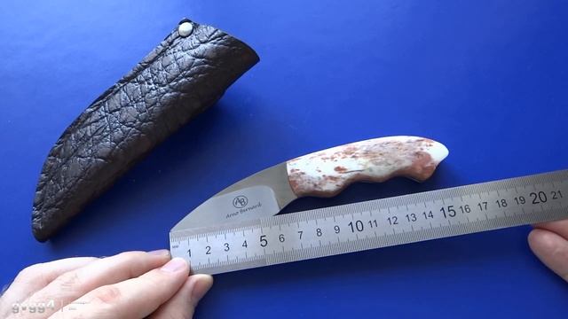 Arno Bernard Raven, Коллекционный нож из Африки, кожа Буйвола, рог Барана смотреть онлайн