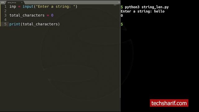 Bangla Python Tutorial - 08.07 - len() [total number of characters in string] смотреть онлайн