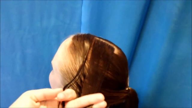 Woven Bun, Basket Weave Braid Updo Hairstyles смотреть онлайн