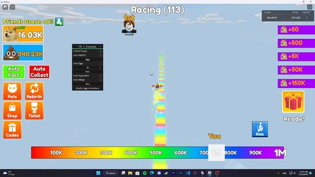 Fart Race | Auto Collect / Rebirth Script | Pastebin смотреть онлайн