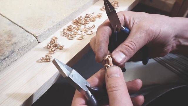 Браслет в плетении Византийская плоская | Процесс изготовления золотого браслета смотреть онлайн