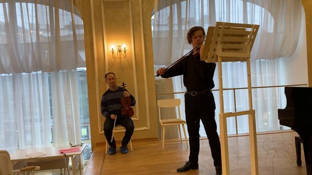 Мастер-класс в Санкт-Петербургской ГДМШ имени С.С.Ляховицкой