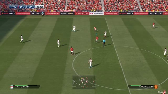 Pro Evolution Soccer 2016 PC Manchester United VS Liverpool Gameplay смотреть онлайн